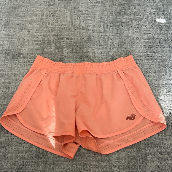 New Balance Women's Coral Athletic Shorts - Picture 1 of 5